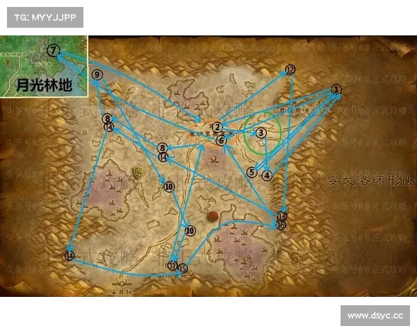 魔兽世界怀旧服:地图移动攻略解密